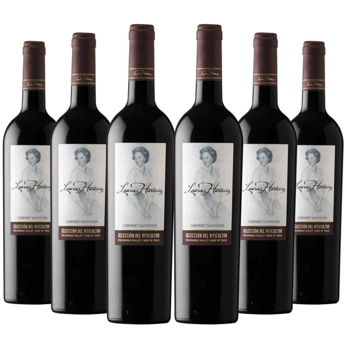 LAURA HARTWIG - 6 Vinos Laura Hartwig Selección del Viticultor Cabernet Sauvignon