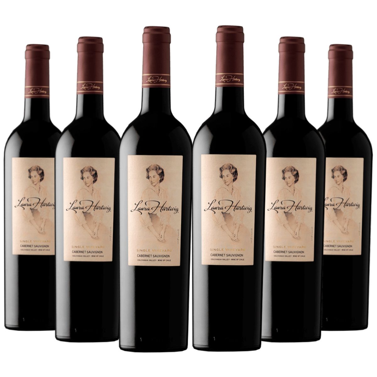LAURA HARTWIG - 6 Vinos Laura Hartwig Single Vineyard C.Sauvignon