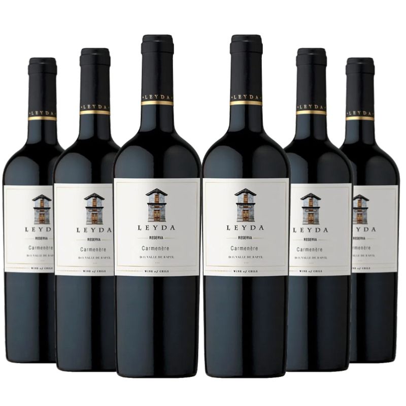 LEYDA - 6 Vinos Leyda Reserva Carmenere