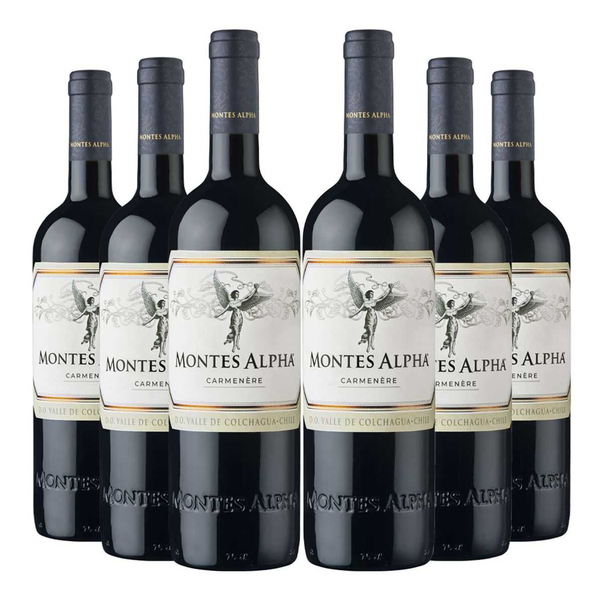 MONTES - 6 Vinos Montes Alpha Carmenere