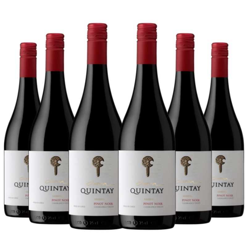 QUINTAY - 6 Vinos Quintay Clava Pinot Noir