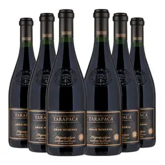 TARAPACA - 6 Vinos Etiqueta Negra, Cabernet Sauvignon