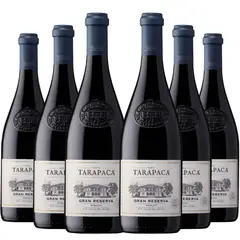 TARAPACA - 6 Vinos Gran Reserva Merlot