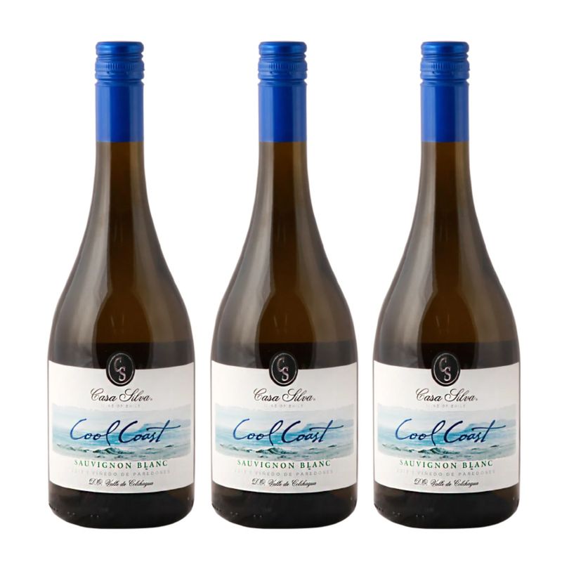CASA SILVA - 3 Vinos Casa Silva Cool Coast Sauvignon Blanc