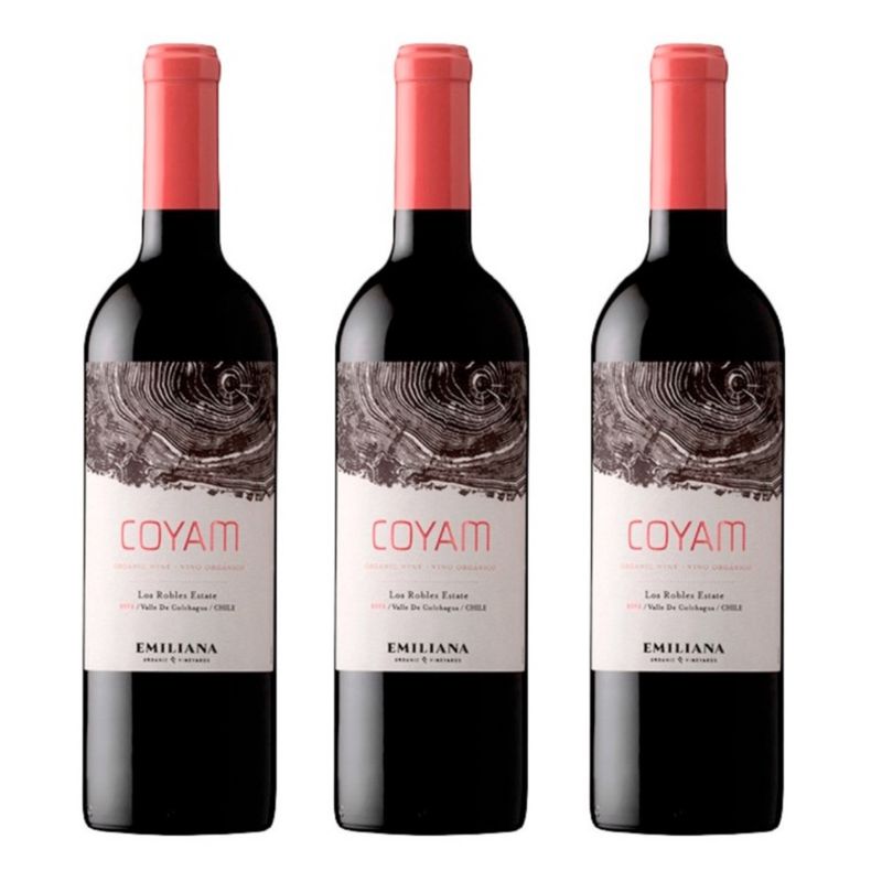 EMILIANA - 3 Vinos Emiliana Coyam