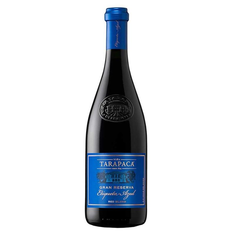 TARAPACA - Vino Tarapaca Gran Reserva Etiqueta Azul, Ensamblaje