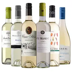 BBVINOS - 6 Vinos Mix Plus Reserva Sauvignon Blanc - Amarillo