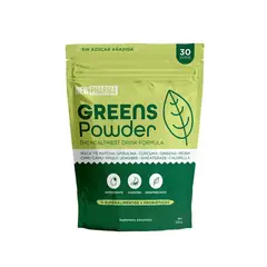 NEWPHARMA - Greens Powder 11 Superalimentos - Digestión y Energía - 120g New Pharma