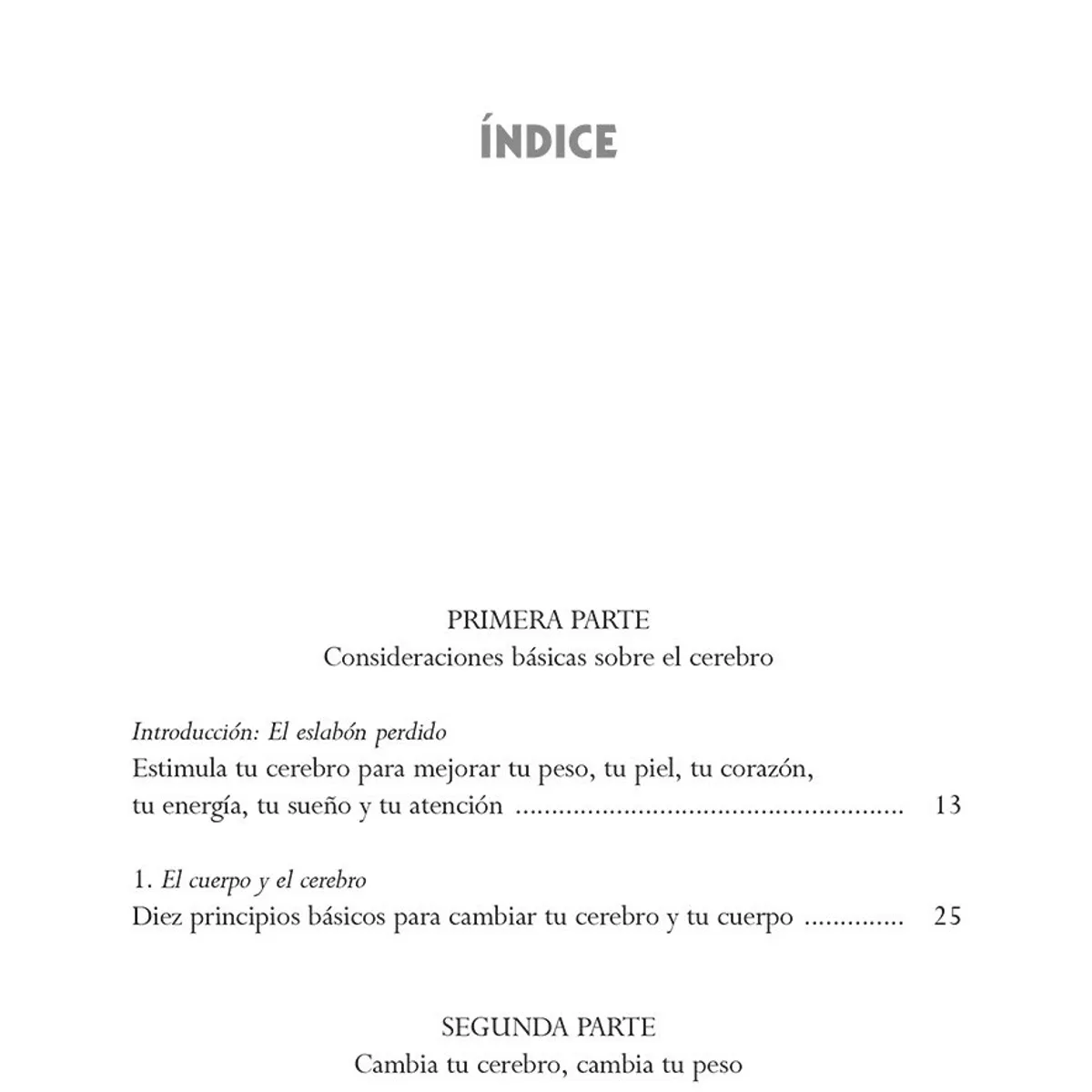 SIRIO EDITORIAL - Cambia Tu Cerebro Cambia Tu Cuerpo