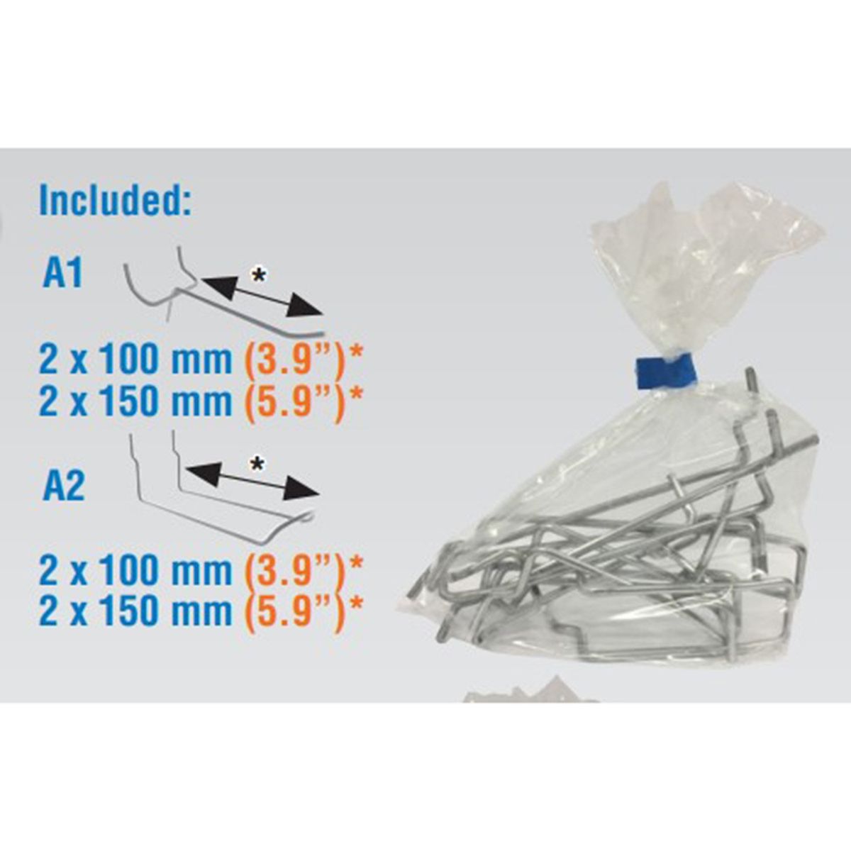 SIMONRACK - Bolsa Con 8 Ganchos Simonrack