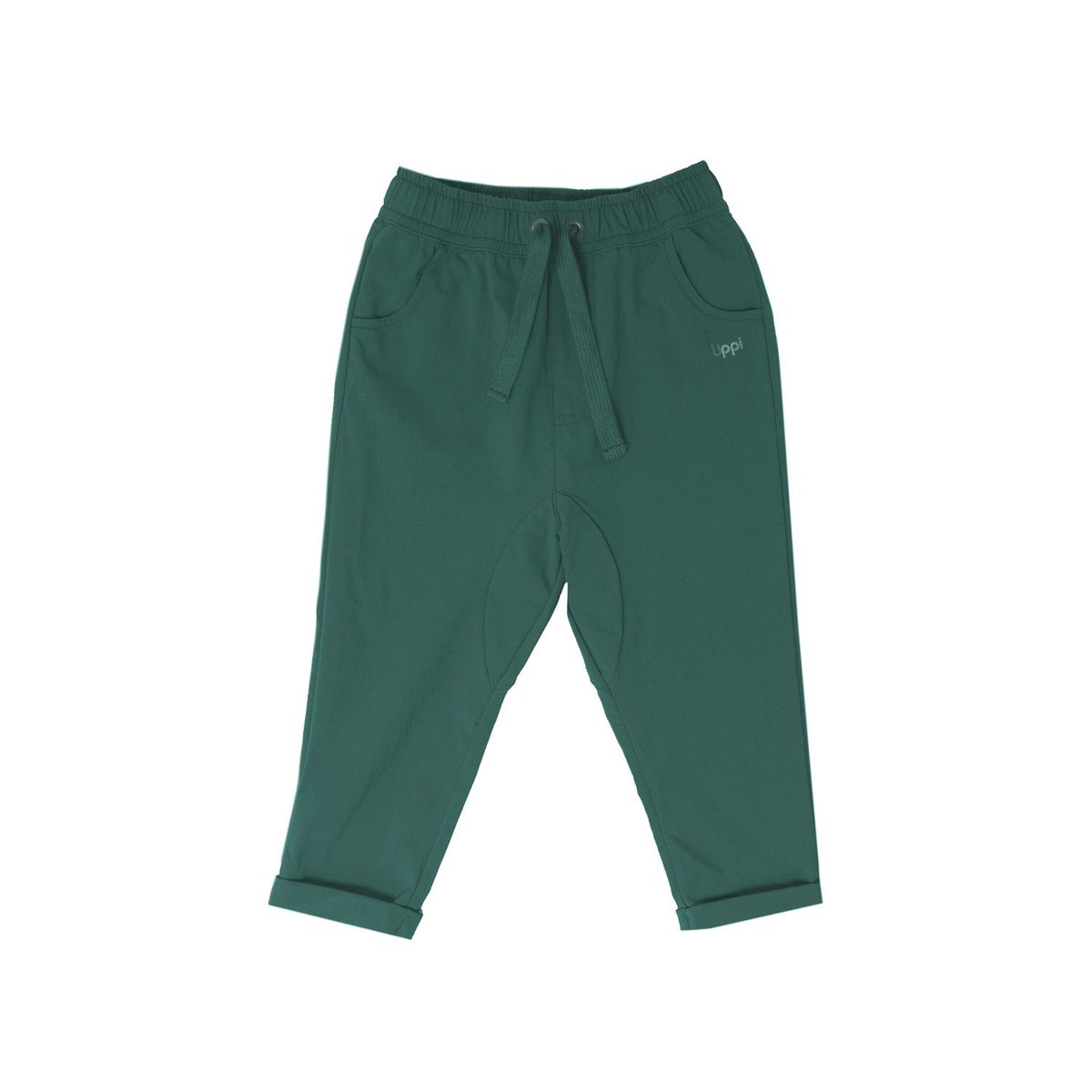 LIPPI - Pantalon Baby Boy Relaxed Pants Oliva Oscuro Lippi