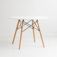 Mesa de Comedor Eames 100cm redonda - Blanca