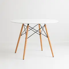 KLIK - Mesa de Comedor Eames 100cm redonda - Blanca