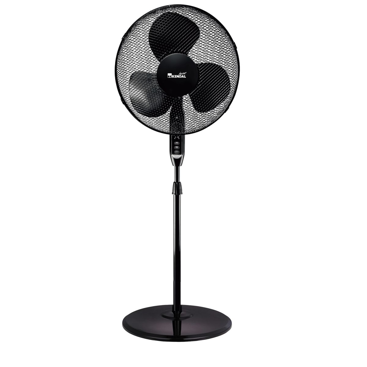 KENDAL - Ventilador Pedestal Kendal 16 35W Control Remoto Negro KENDAL