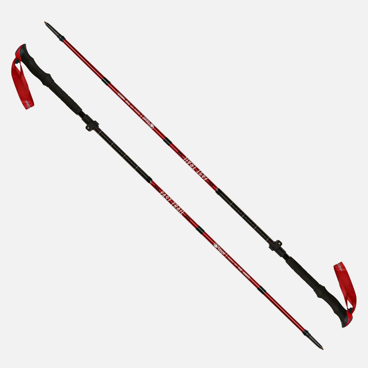 LIPPI - Baston Fast Trail Duo Trekking Pole Rojo Lippi