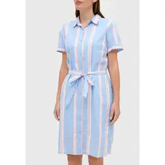 CANADIENNE - Vestido Bruselas Celeste