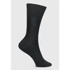 PERRY ELLIS - Calcetin Formal Liso Negro Negro
