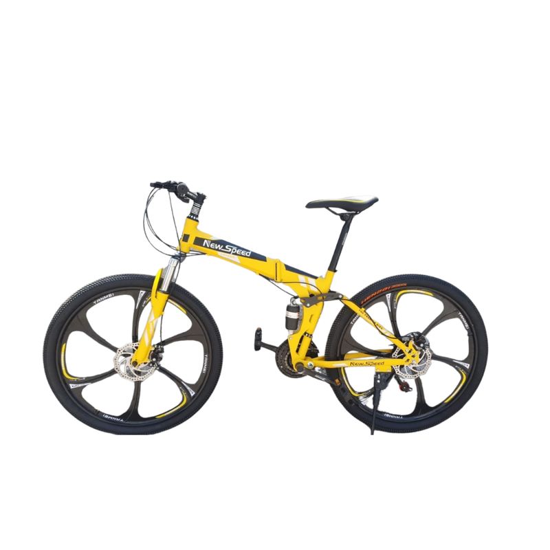 GENERICO - Bicicleta Mountain Bike Plegable