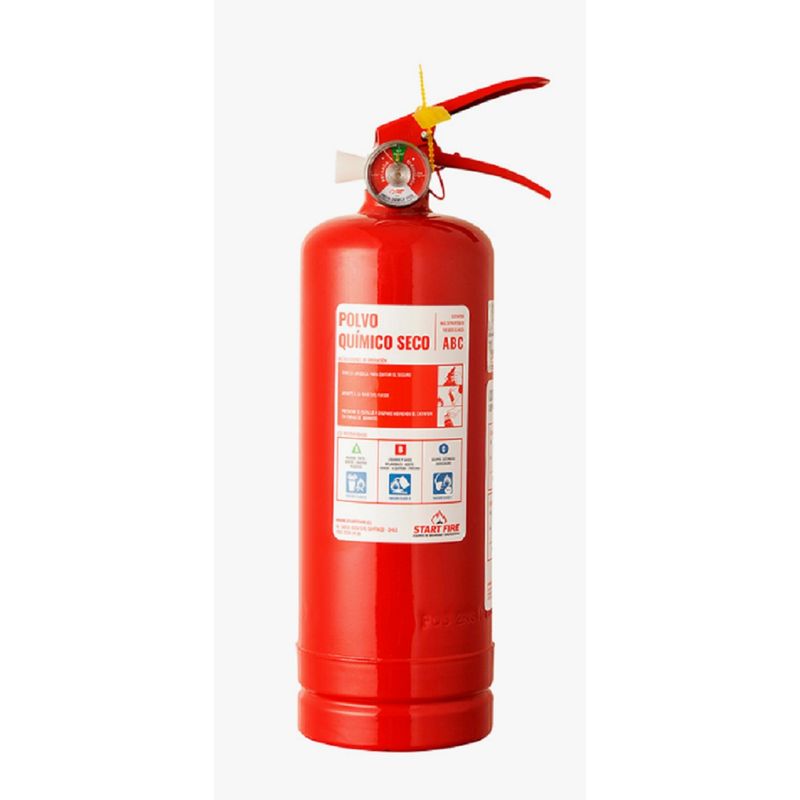 GENERICO - Extintor Portátil P.Q. 75% Seco ABS 2 Kg