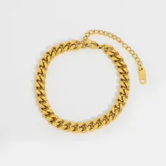 GENERICO - Pulsera Mujer Bañada En Oro De 18k MODELO TURBILLÓN