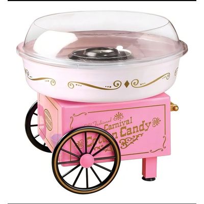 Imagen 2 del producto Maquina Para Algodon De Azucar Electrica Vintage Rosada