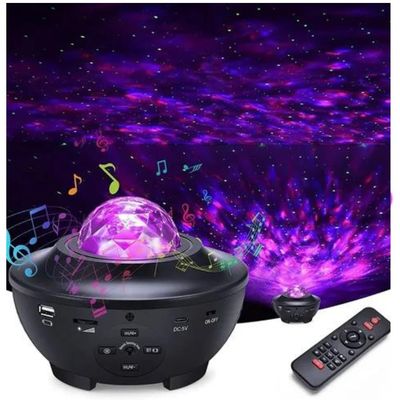 Imagen 2 del producto Proyector De Galaxia Estrellas Led Y Sonido Bluetooth
