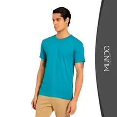 MUNDO INSUMO - Poleras De Algodón Manga Corta Para Estampar