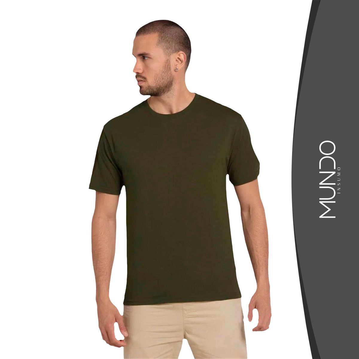 MUNDO INSUMO - Poleras De Algodón Manga Corta Para Estampar