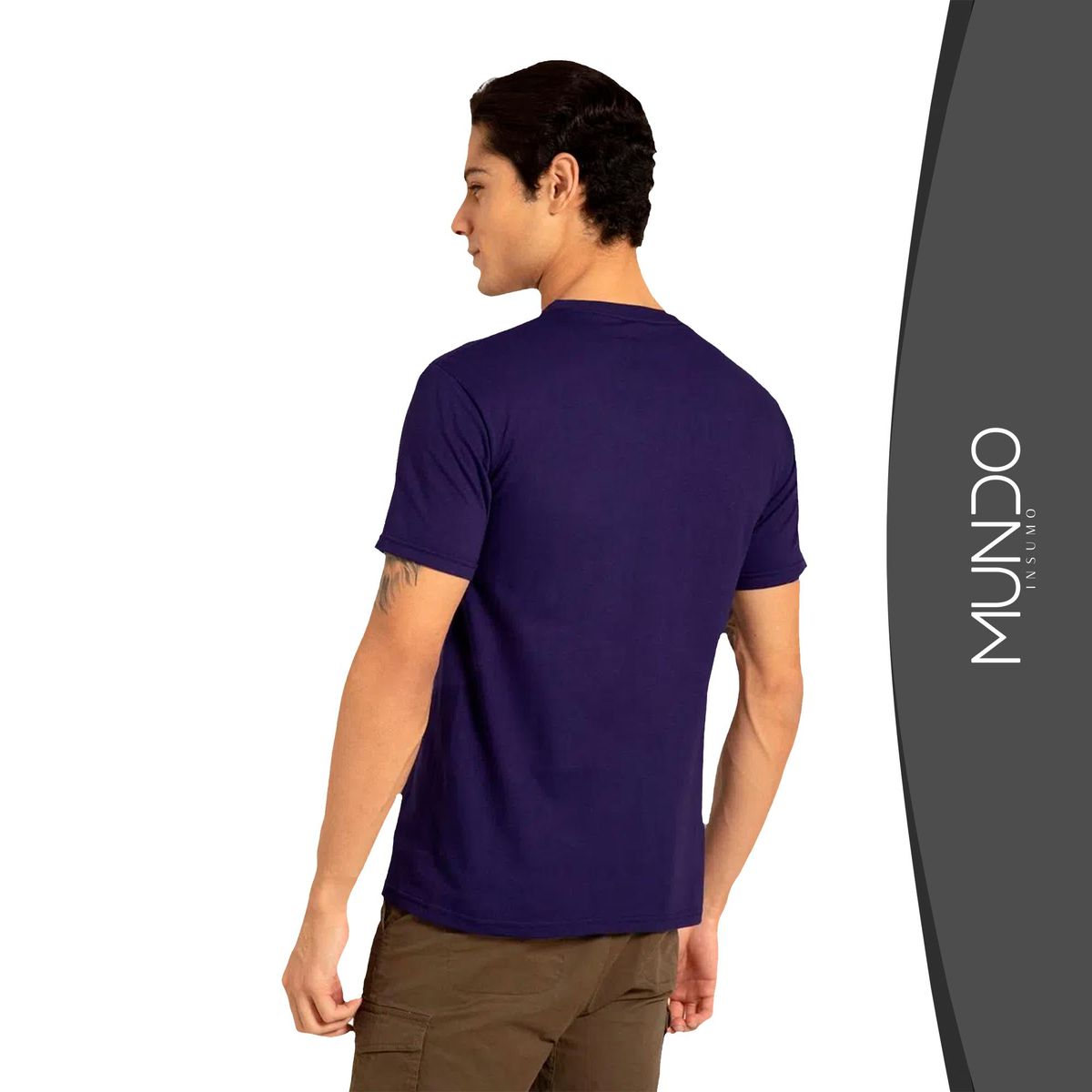MUNDO INSUMO - Poleras De Algodón Manga Corta Para Estampar