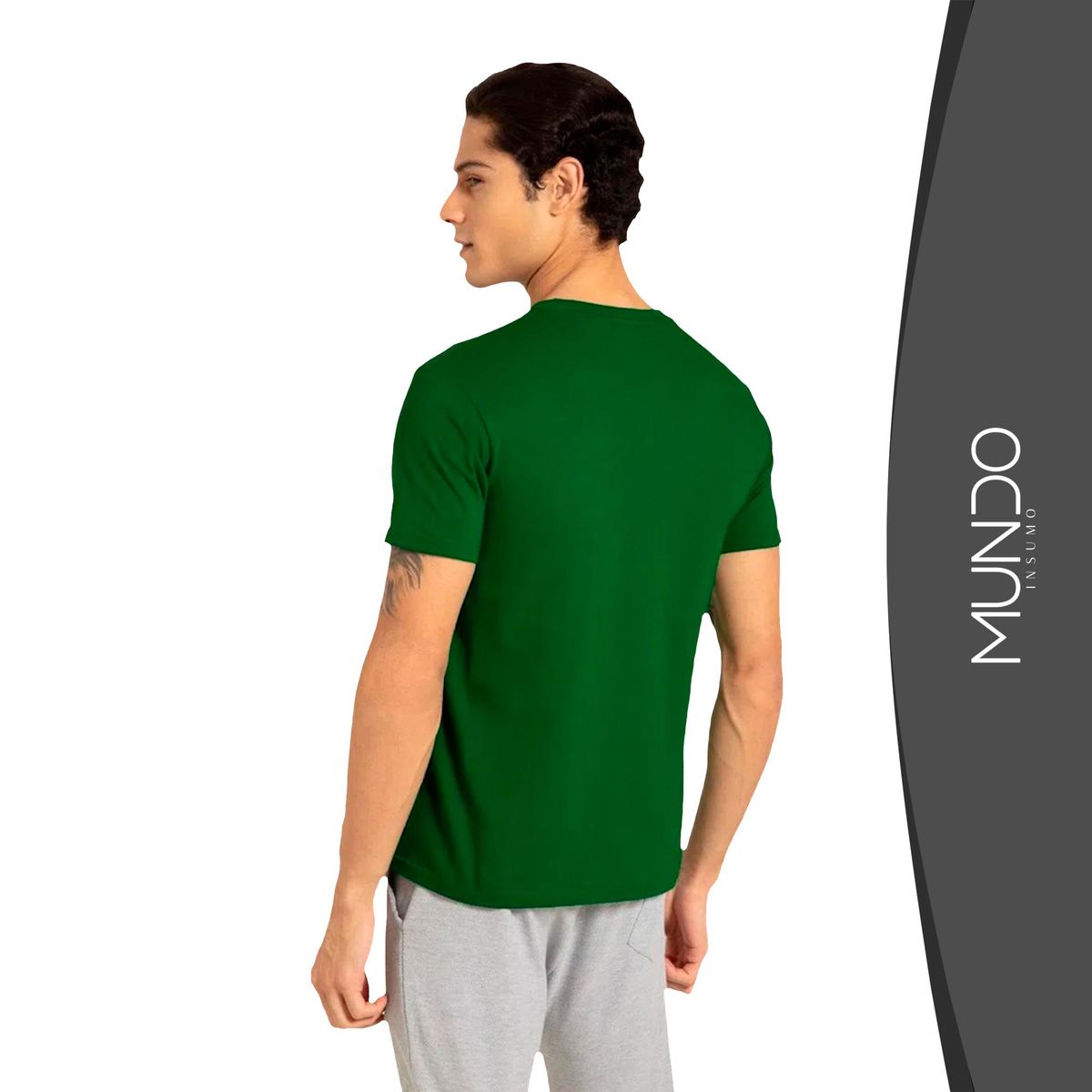 MUNDO INSUMO - Poleras De Algodón Manga Corta Para Estampar