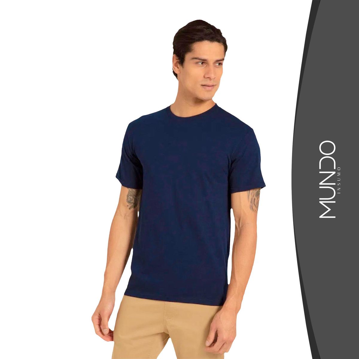 MUNDO INSUMO - Poleras De Algodón Manga Corta Para Estampar