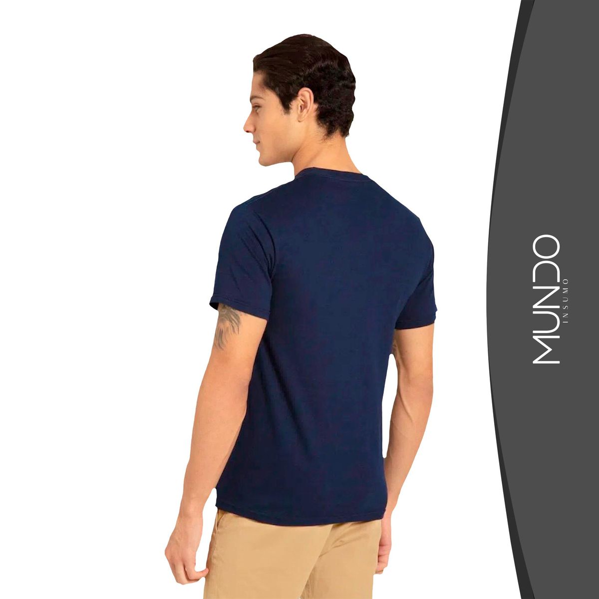 MUNDO INSUMO - Poleras De Algodón Manga Corta Para Estampar