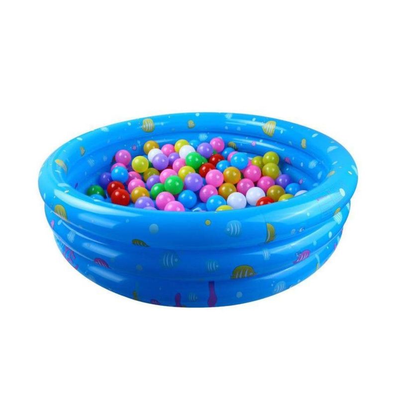 GENERICO - Piscina Inflable Redonda 90cm Con 100 Pelotas De Colores