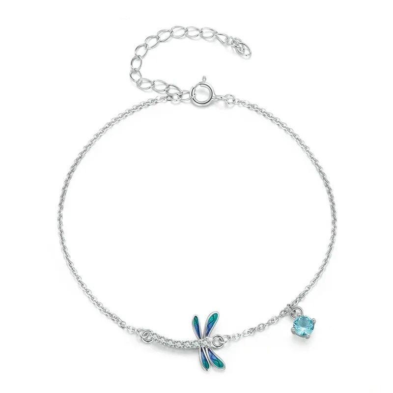 GENERICO - Pulsera Libelula plata 925 mujer regalo