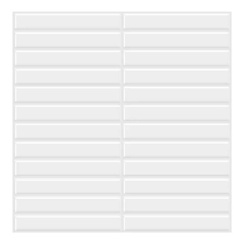 DEKOFIX - Mosaiko Autoadhesivo Lineal Blanco 1,2 mm