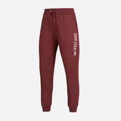LIPPI - Pantalon Mujer Insigne Vulcano Cotton Pants Burdeo