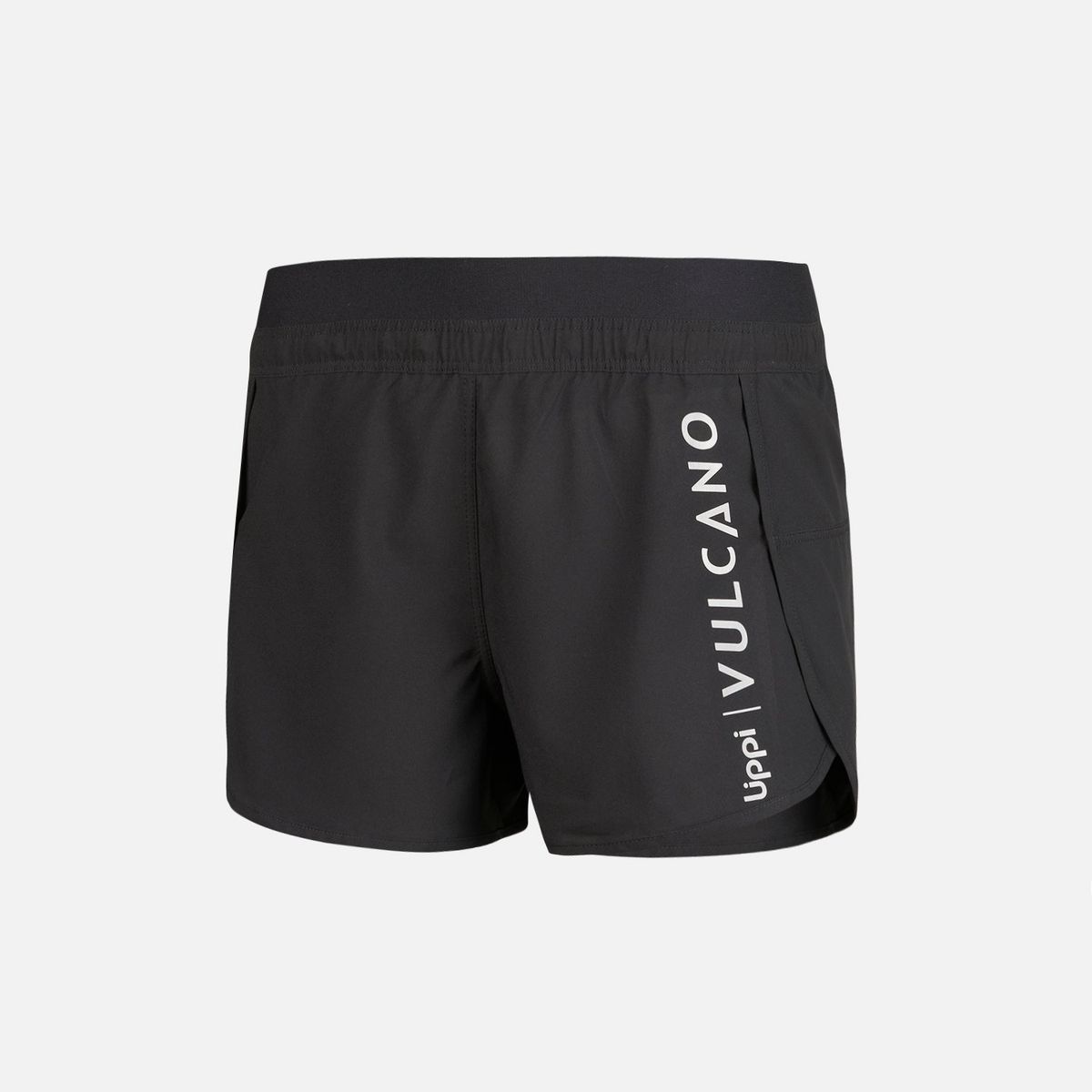 LIPPI - Short Mujer 4 Run Shorts Negro Lippi