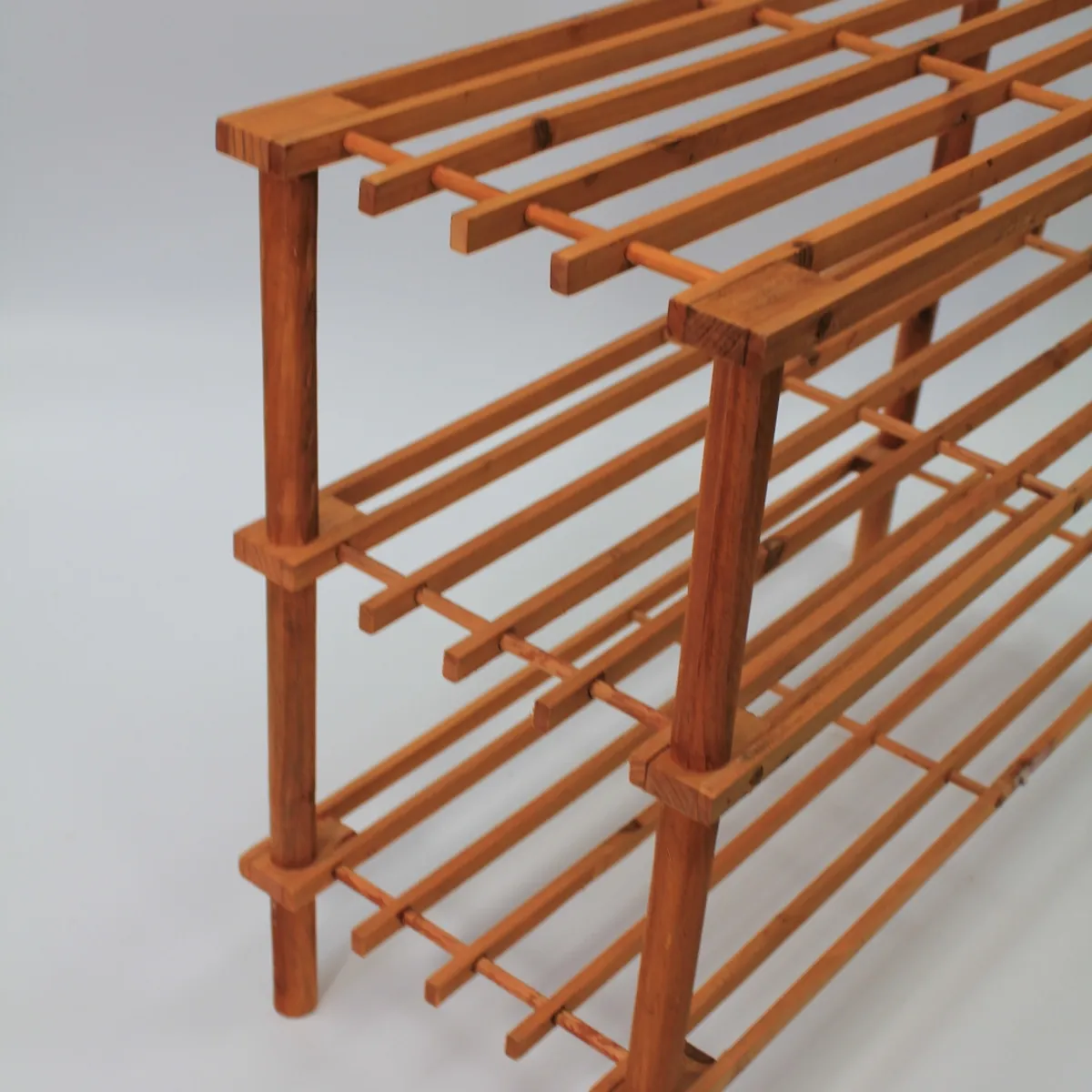 NEWTREE - Zapatero de Madera 3 pisos 62.5x26x48.5cm