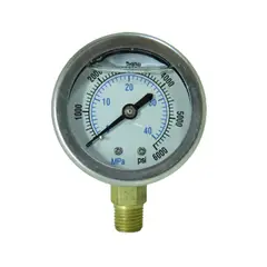 IGECOM - Manómetro Glicerina 06000 Psi Conexión 14