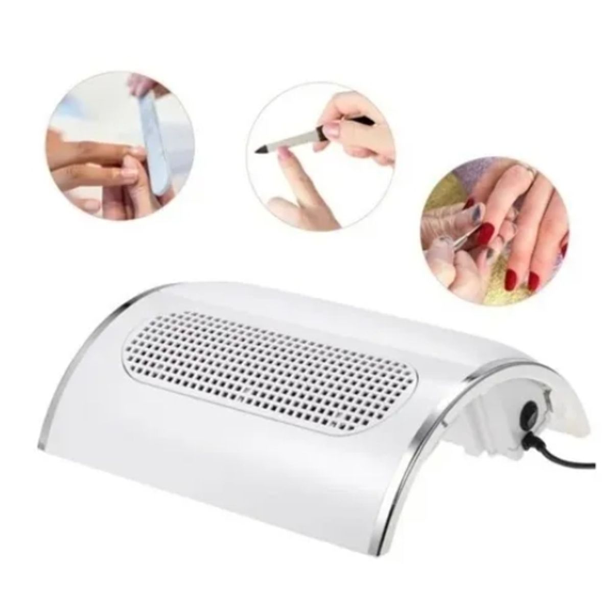 GENERICO - Aspiradora Extractor Polvo Uñas Gel Acrílicas Manicure 858-5