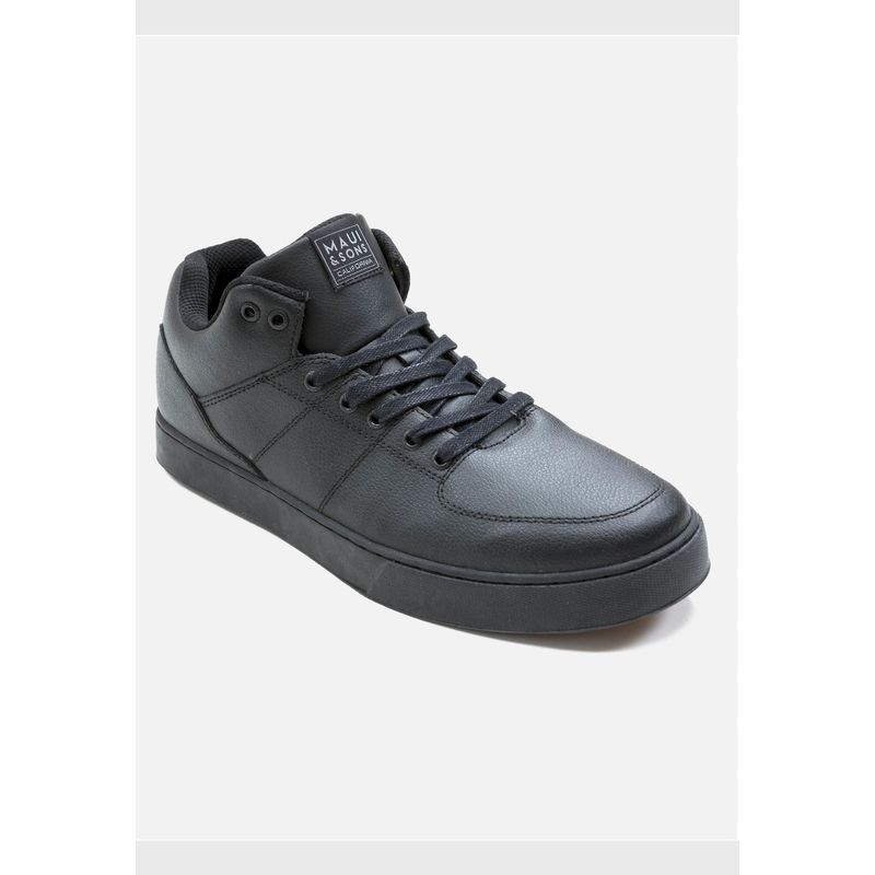 MAUI AND SONS - Zapatilla Escolar OLINDA Hombre Negro Maui and Sons