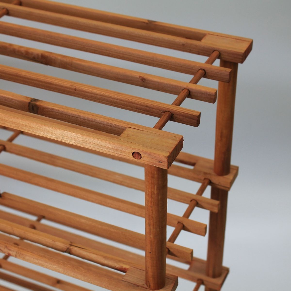 NEWTREE - Zapatero de Madera 4 Pisos