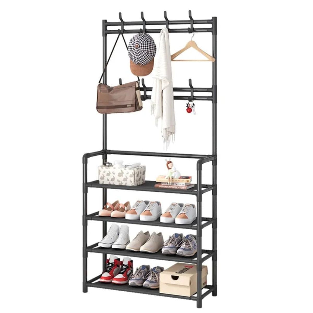 OEM - ORGANIZADOR PERCHERO ZAPATERO METALICO CLOSET