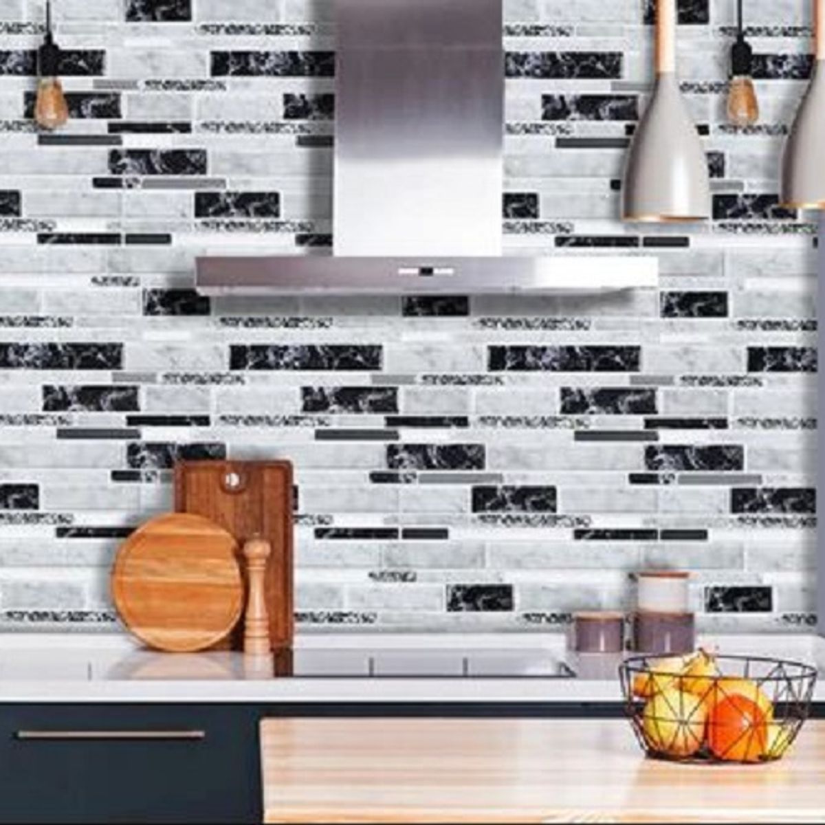 DEKOFIX - Mosaiko Autoadhesivo Travertino Onix 1,2 mm