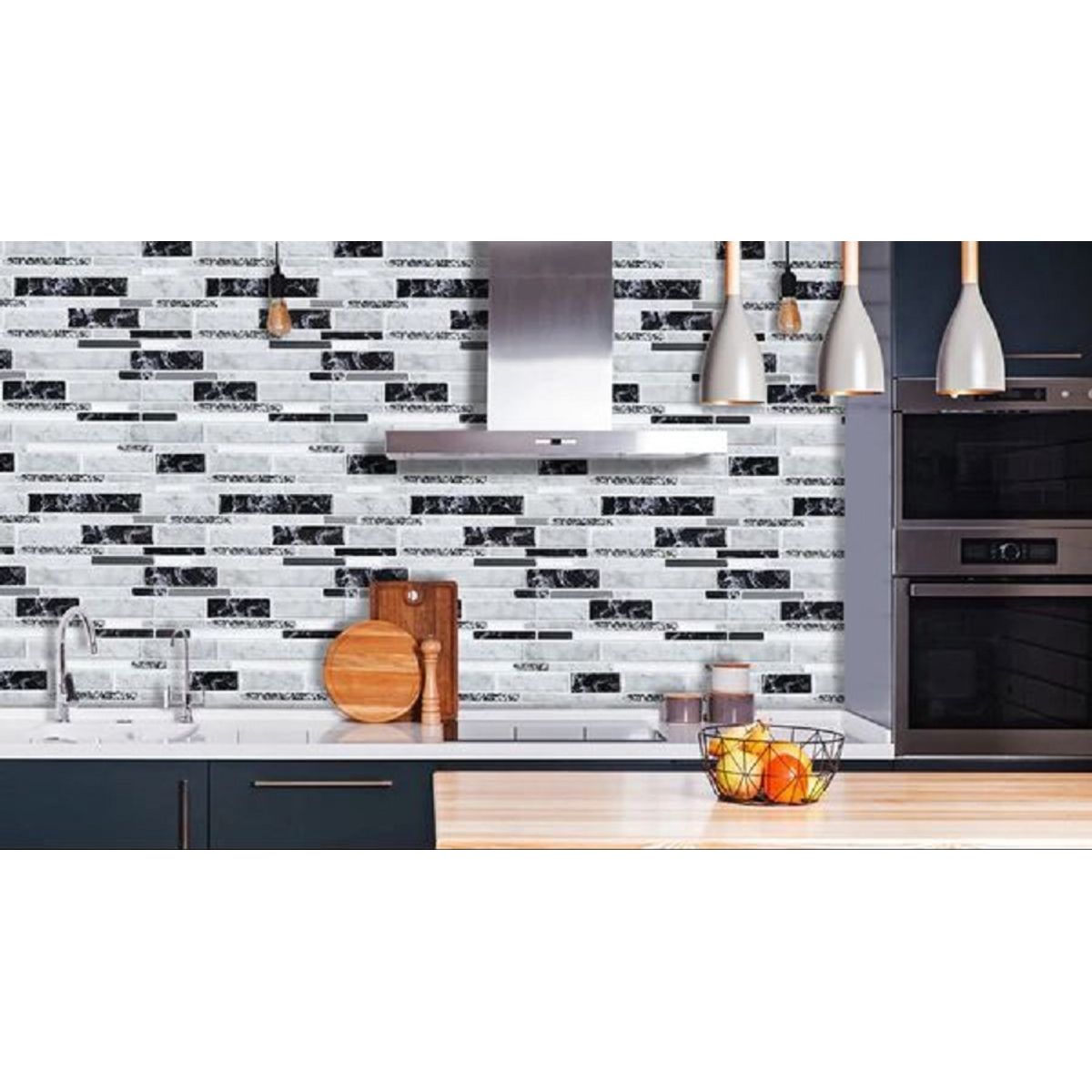 DEKOFIX - Mosaiko Autoadhesivo Travertino Onix 1,2 mm