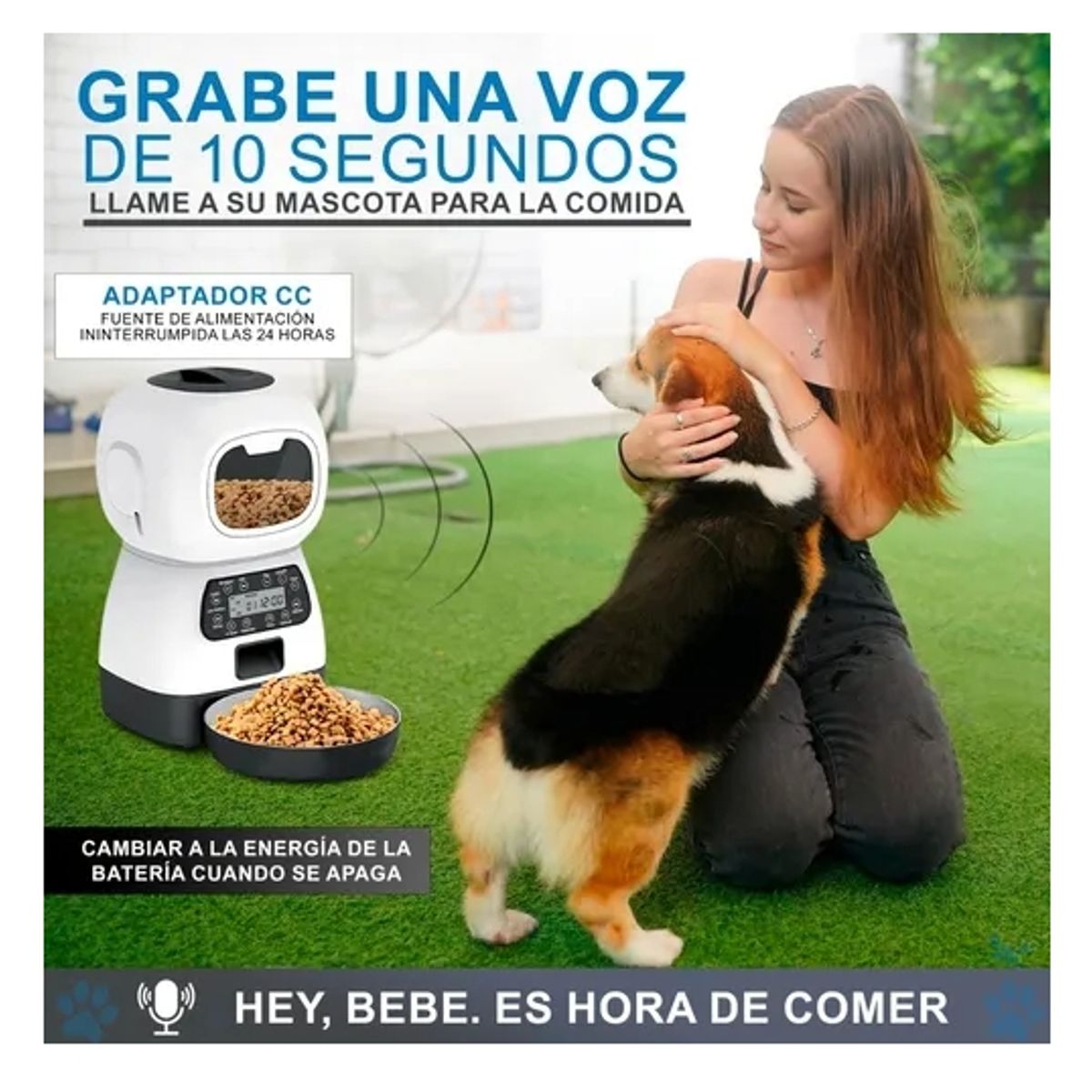 GENERICO - Robot Dispensador De Alimentos Automático Para Mascotas