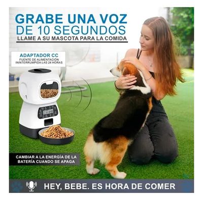 Imagen 2 del producto Robot Dispensador De Alimentos Automático Para Mascotas