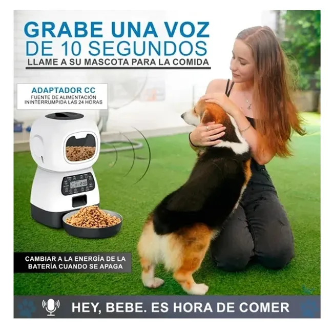 GENERICO - Robot Dispensador De Alimentos Automático Para Mascotas