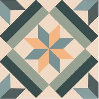 Baldosas 33x33 autoadhesivas para pisos modelo BARROCO