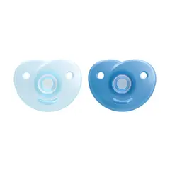 AVENT - Chupete Soothie 0-3m Azul 2UN